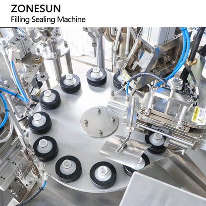 Zonesun ZS‑FS007U Automatic Plastic & Composite Tube Filler Sealer