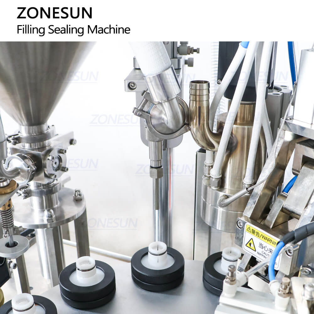Zonesun ZS‑FS007U Automatic Plastic & Composite Tube Filler Sealer