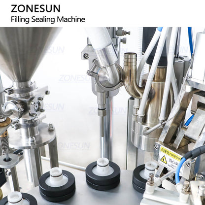 Zonesun ZS‑FS007U Automatic Plastic & Composite Tube Filler Sealer