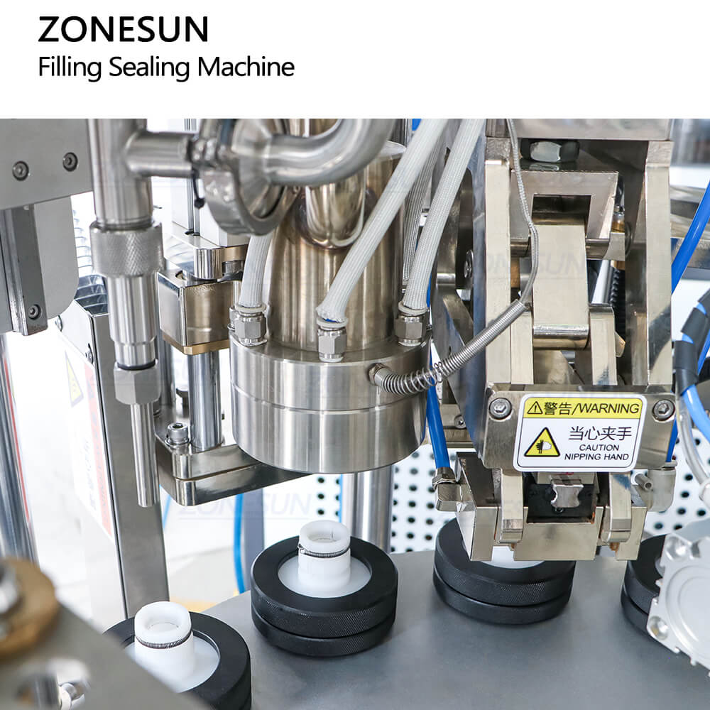 Zonesun ZS‑FS007U Automatic Plastic & Composite Tube Filler Sealer