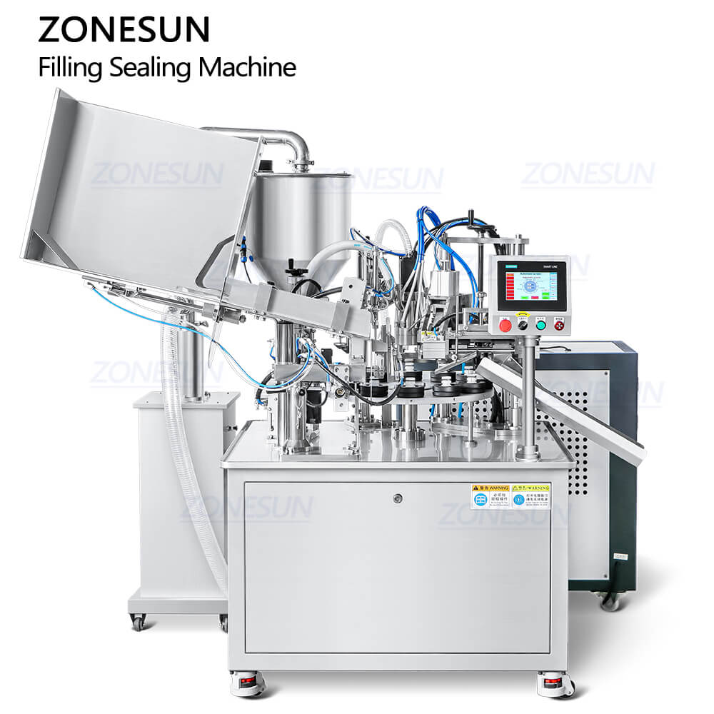 Zonesun ZS‑FS007U Automatic Plastic & Composite Tube Filler Sealer