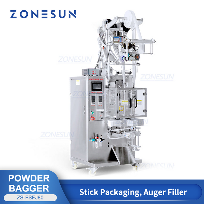 ZS‑FSFJ80 Pulver-Stick-Verpackungsmaschine mit Schneckendosiersystem