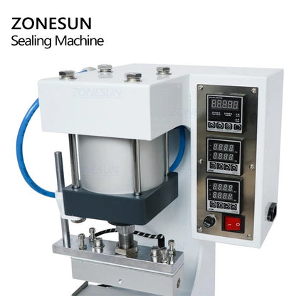 ZONESUN ZY-819G Industrial Pneumatic Bag Sealer Heavy Duty Foil Pouch Heat Sealing Machine