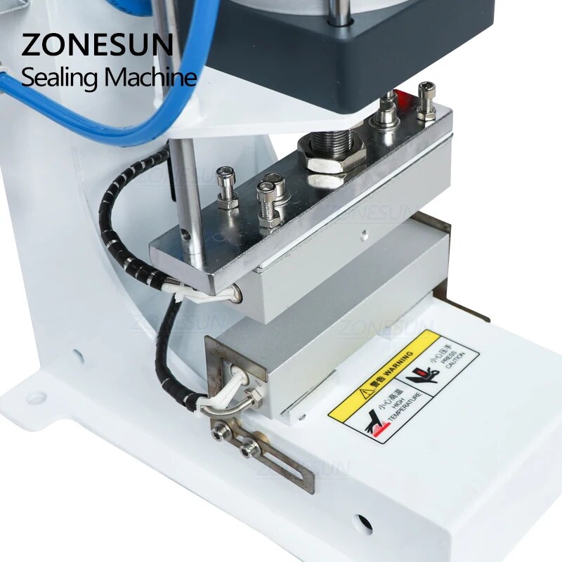 ZONESUN ZY-819G Industrial Pneumatic Bag Sealer Heavy Duty Foil Pouch Heat Sealing Machine