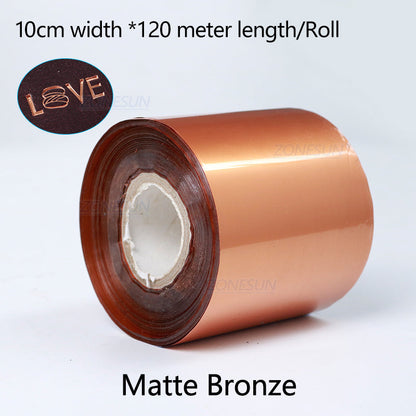 ZONESUN 10cm Hot Stamp Foil Paper