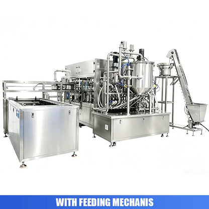 ZONESUN ZS-SPFC7 Automatic 12-Nozzle Rotary Spout Pouch Filling & Capping Machine