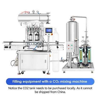 ZONESUN ZS-ACF6 Automatic High-Speed Carbonated Drink Bottle Filling Machine