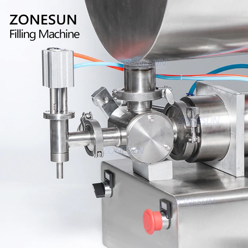 ZONESUN ZS-GTU1 Pneumatic Paste Filler with Mixer & Multi Nozzles