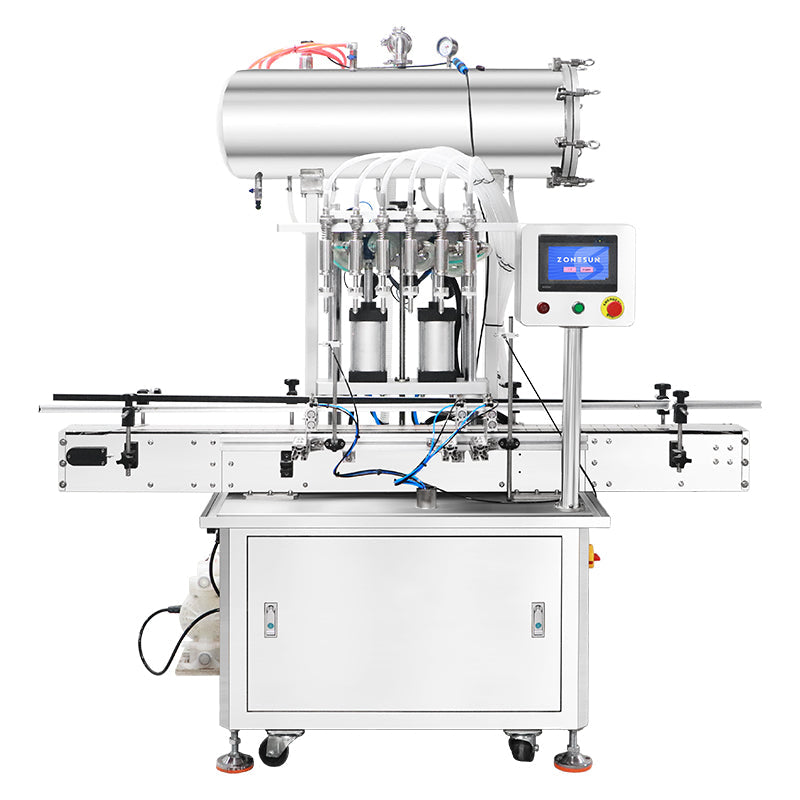 ZONESUN ZS-ACF6 Automatic High-Speed Carbonated Drink Bottle Filling Machine