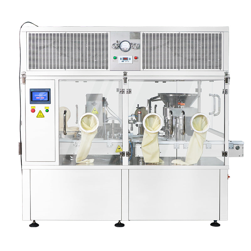 ZONESUN ZS-AFC39B Automatic Vial Filling Capping Line with Laminar Flow Hood