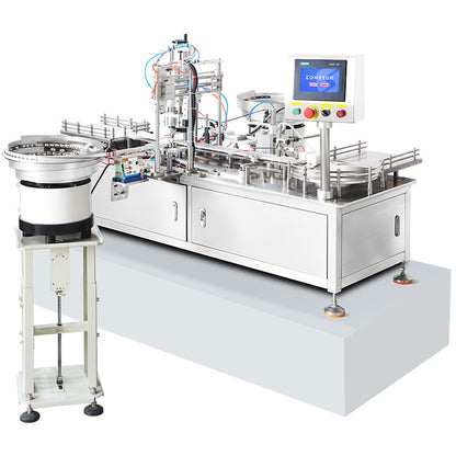 ZONESUN ZS-AFC41 Automatic Dropper Vial Bottle Filling Capping Machine for Serum & Essential Oil