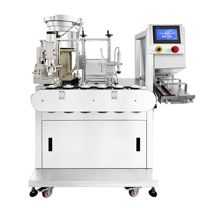 ZONESUN ZS-AFC48 Automatic Small Bottle Tube Oral Liquid Bottles Filling and Capping Machine