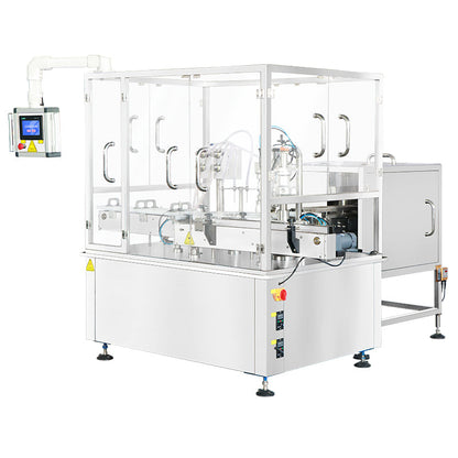 ZONESUN ZS-AFC50 Automatic Dropper Bottle Serums Liquid Filling and Capping Machine Monoblock