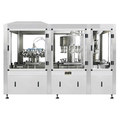 Zonesun ZS-AFC883W Automatic Wine Bottle Rinsing Filling and Corking Machine