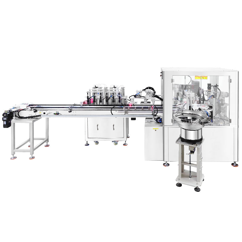 ZONESUN ZS-AFC9B Automatic Perfume Filling Capping Crimping Production Line