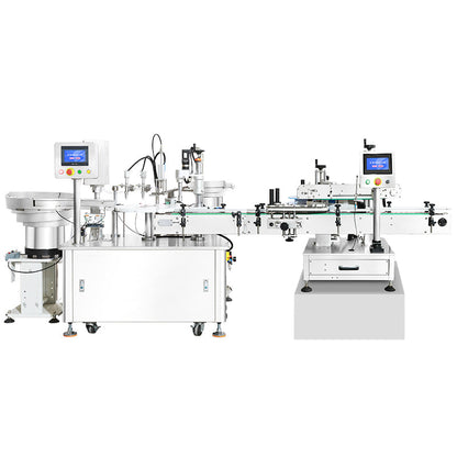 Zonesun ZS-AFCL7 Automatic Packaging Line for Pointed Glue Bottles and Flat Labels