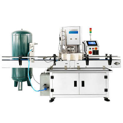 ZONESUN ZS-AFK200 Automatic Vacuum Metal Can Sealing Machine Can Seaming Machine