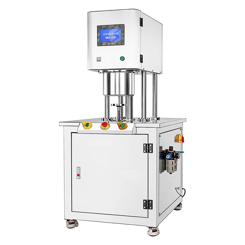 ZONESUN ZS-AFK400 Semi-Automatic Vacuum Nitrogen Can Seamer