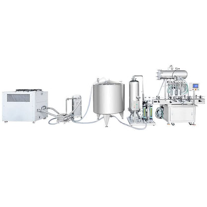 ZONESUN ZS-CDB2 Automatic Carbonated Beverage Production Line Soda Sparkling Wine & CO2 Isobaric Filling Machine System