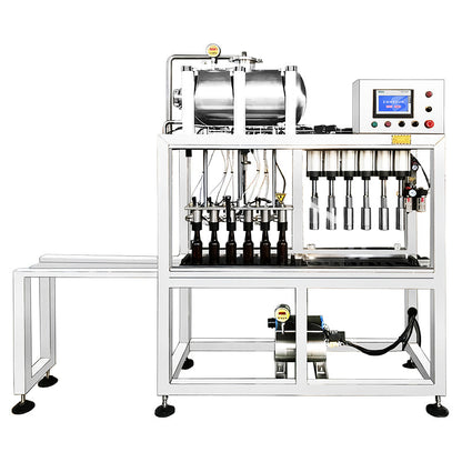 ZONESUN ZS-CFC5 Semi-Automatic Beer Bottle Vacuum Filling and Capping Machine