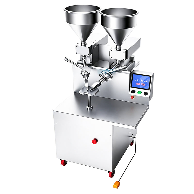 ZONESUN ZS-CZ100 Automatic Cake Spreading and Icing Machine for Thousand-Layer Cake Birthday Cake and Layered Bakery Production