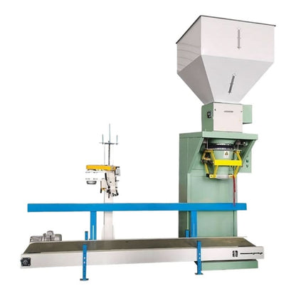 ZONESUN ZS-DCS50 Automatic 5-50kg Granule & Powder Bagging Line | Industrial Large Bag Weighing & Packing Machine