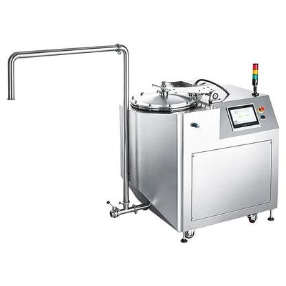 ZONESUN ZS-DG130 Industrial Continuous Batter Whipping Machine, Automatic Cake Aeration Mixer for Bakery Production Line