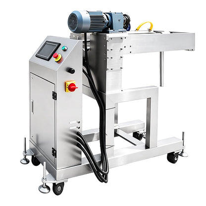 ZONESUN ZS-DJ400 Automatic Chocolate Depositor Machine - Servo PLC Controlled Chocolate Chips, Drops & Buttons Depositing Equipment for Confectionery