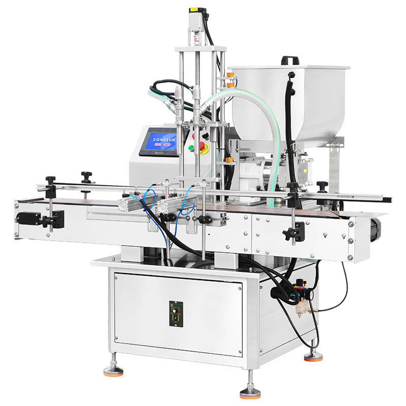ZONESUN ZS-DTGT800U2 Rotor Pump Paste Filling Machine for Peanut Butter