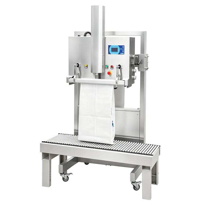 ZONESUN ZS-DZ600OL  Vertical Nozzle Vacuum Sealer with Gas Flush for Large Bags Powder