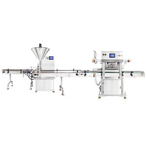 ZONESUN ZS-FAL180G4 Macchina riempitrice e sigillatrice a pesatura con pompa a rotore per puree in vaschetta