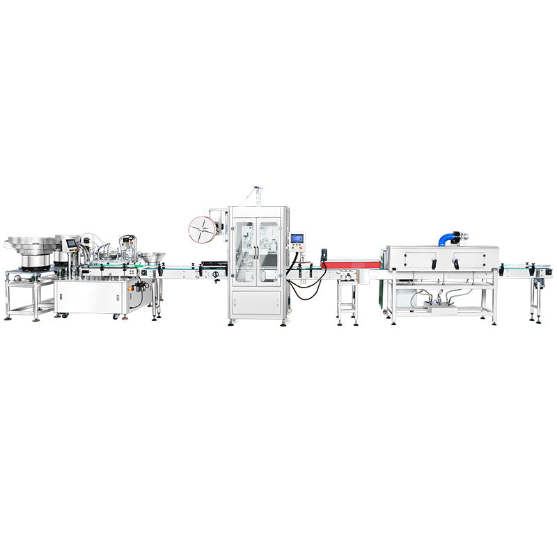 ZONESUN ZS-FAL180G9 Automatic Irregular Bottle Cam System Eye Drop Filling Capping Labeling Production Line For Biological Extract Liquid