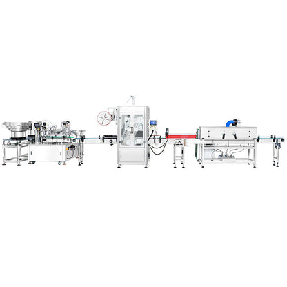 ZONESUN ZS-FAL180G9 Automatic Irregular Bottle Cam System Eye Drop Filling Capping Labeling Production Line For Biological Extract Liquid