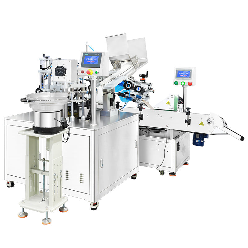 ZONESUN ZS-FAL180V6 Automatic Glass Test Tube Filling &Packaging Monoblock Machine
