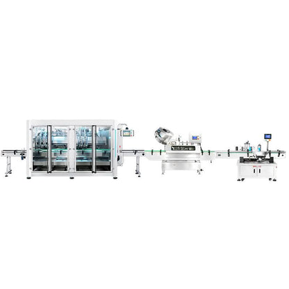 ZONESUN ZS-FAL180V9 Automatic Jam Sauce Filling Vacuum Capping Machine Line for Glass Jars
