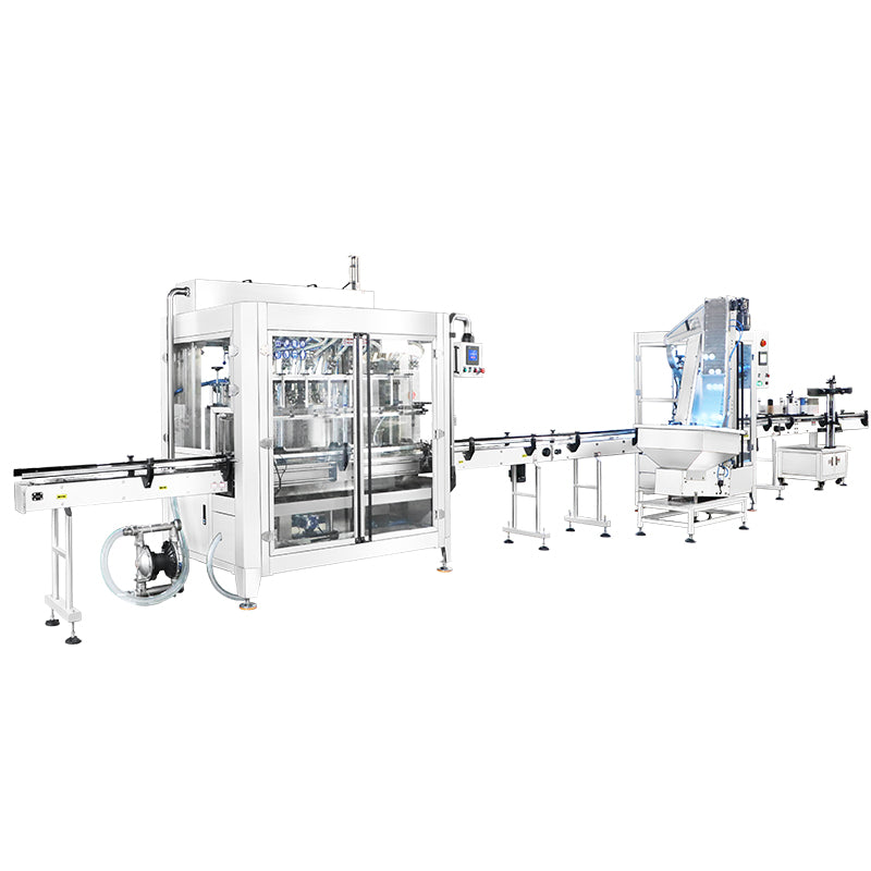 Zonesun ZS‑FAL180Z10 Servo Filler Capper & Labeller for F‑Style Bottle