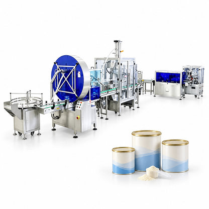 ZONESUN ZS-FAL320 Automatic Milk Powder Filling & Packaging Production Line