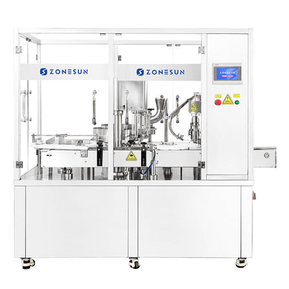 Zonesun ZS-FJFC2 Automatic Dual‑Station Powder Vial Filling &Capping Machine