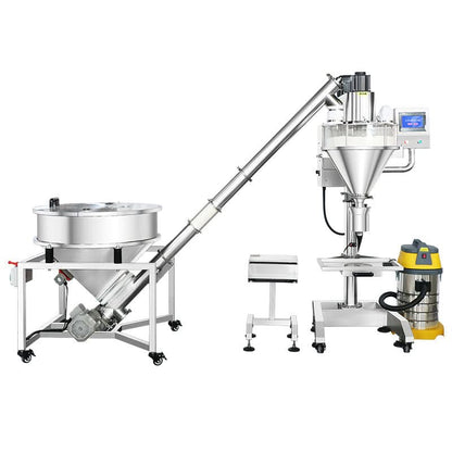 ZONESUN ZS-FM750F Servo-driven Auger Powder Filling Machine for Protein Powder Spices Flour