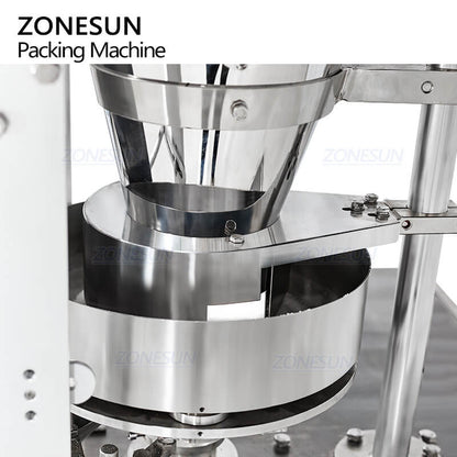 ZONESUN ZS-FS240KQ Automatic Granule Sachet Packing Machine for Sugar, Seeds, Spices