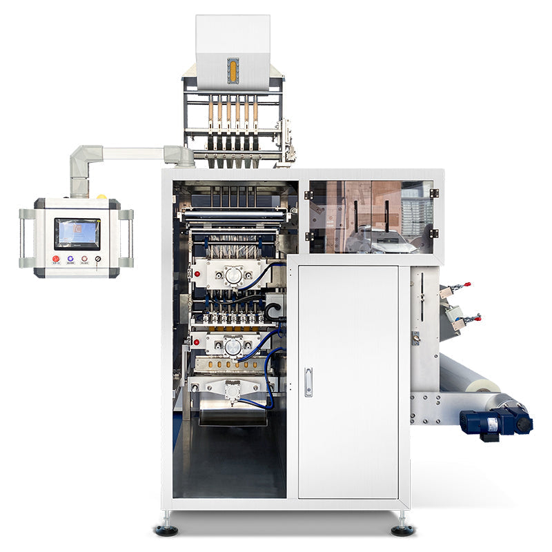 ZONESUN ZS-FS500K6 Automatic VFFS Sachet Filling Sealing Machine For Granule Powder