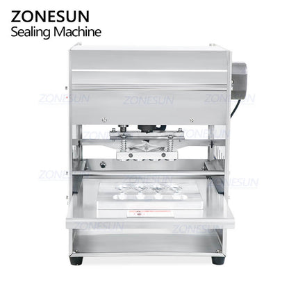 ZONESUN ZS-HSFK04 Semi-Automatic Sealer Plastic Films Cups Disposable Heat Sealing Machine