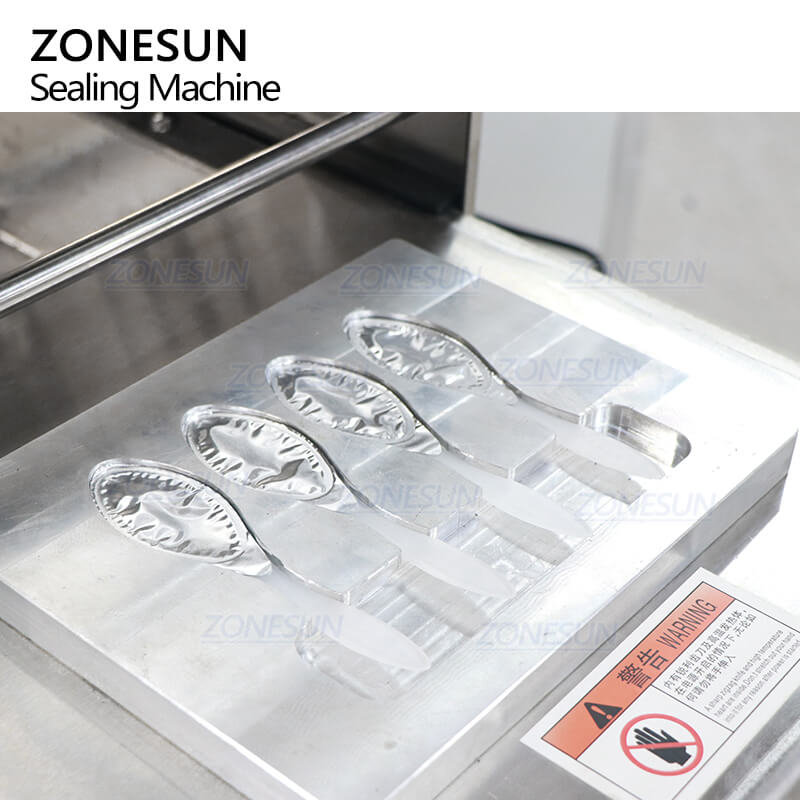ZONESUN ZS-HSFK04 Semi-Automatic Sealer Plastic Films Cups Disposable Heat Sealing Machine