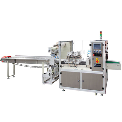 ZONESUN ZS-HYS4 Dual-Channel Horizontal Four-Side Sealing Packing Machine for Sachet Products