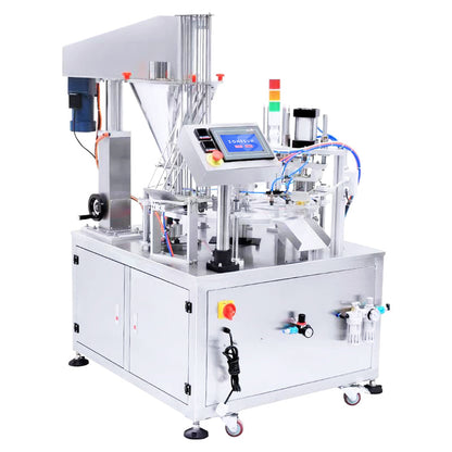 Zonesun ZS‑KCFC2 Dual‑Station Coffee K‑Cup Filling Machine