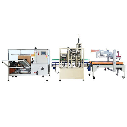 ZONESUN ZS-KFXL3 Automatic Case Packing Sealing Machine Carton Box Packing Line