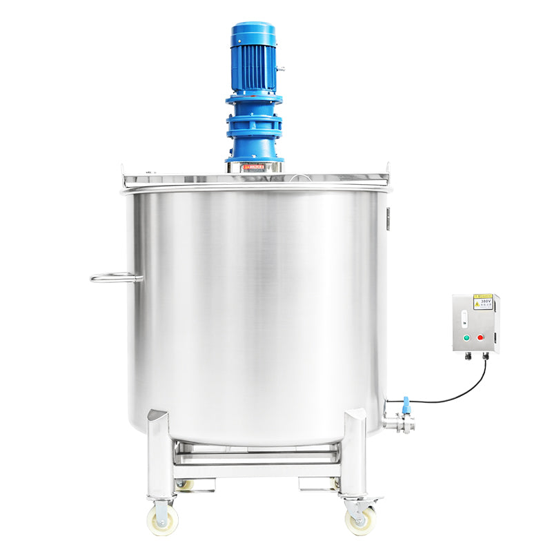 ZONESUN ZS-MB800L 800L Commercial Mixing and Supply Tank, Heavy-Duty Liquid Soap, Shampoo & Sauce Storage Vessel