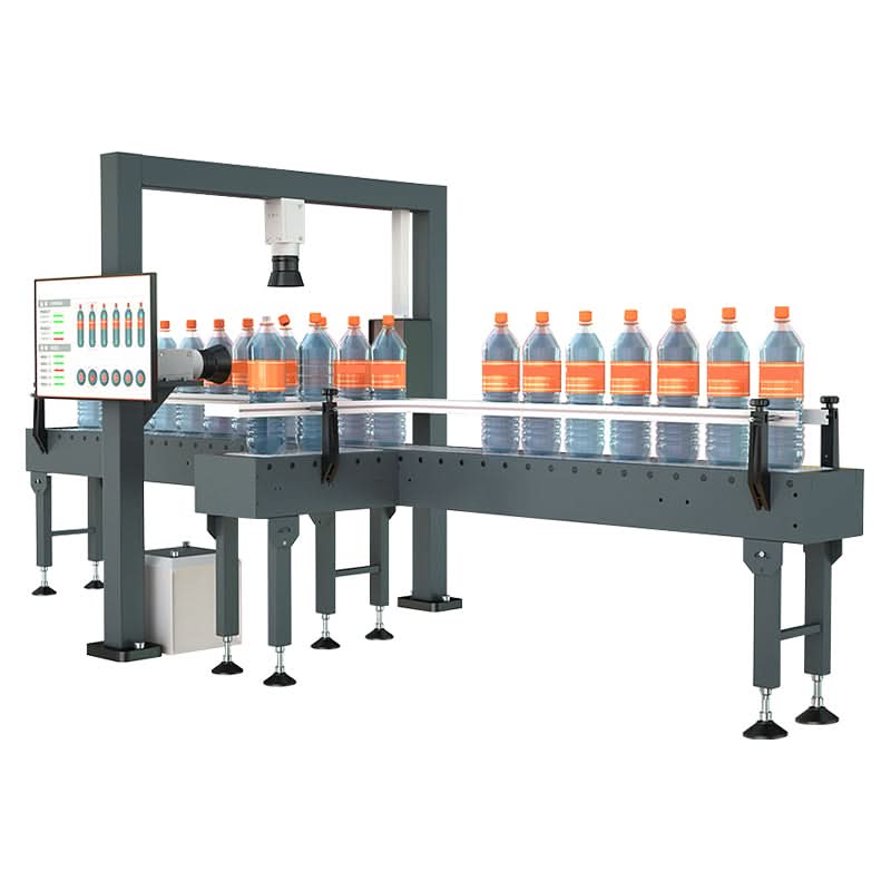ZONESUN ZS-MD200 Automatic Vision Inspection System –Bottle Cap Liquid Level & Label Quality Control Machine