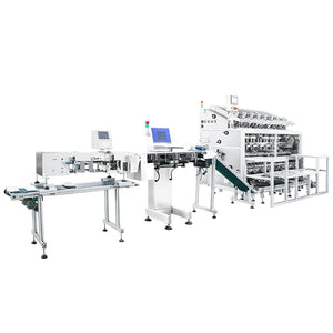 ZONESUN ZS-MS8TGF High-Speed Cosmetic Facial Mask Packing Line with Counting and Stacking