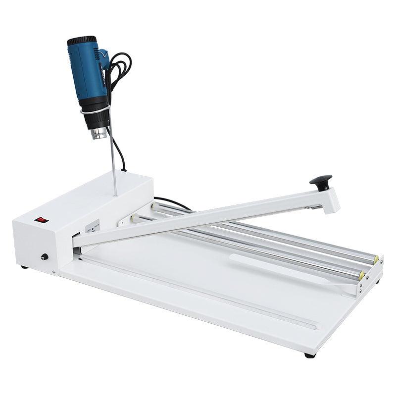 ZONESUN ZS-MSCS3 Manual Shrink Wrap Machine with Hot Cutting System for PVC/PE/POF Film Wrapper